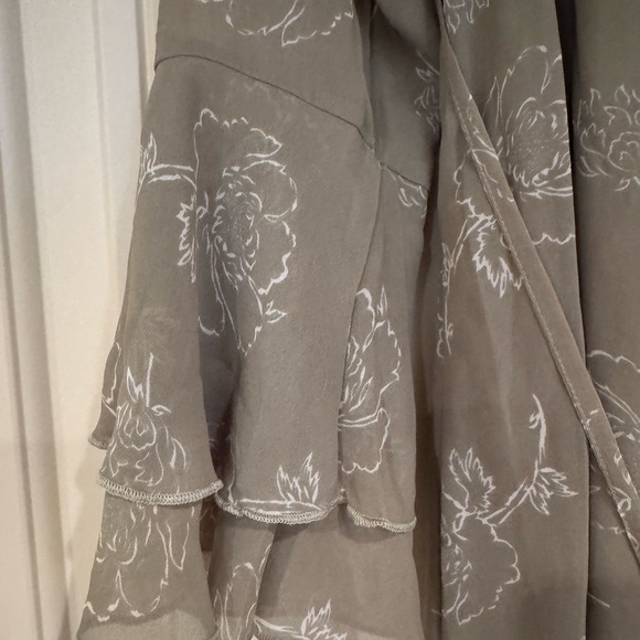 Chic Sage Green Long Sleeve Maxi Dress - Picture 4 of 8